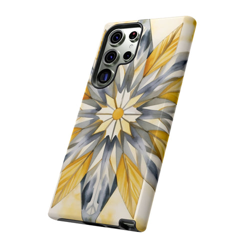 Sunshine Bloom Mosaic - Impact Resistant Phone Case